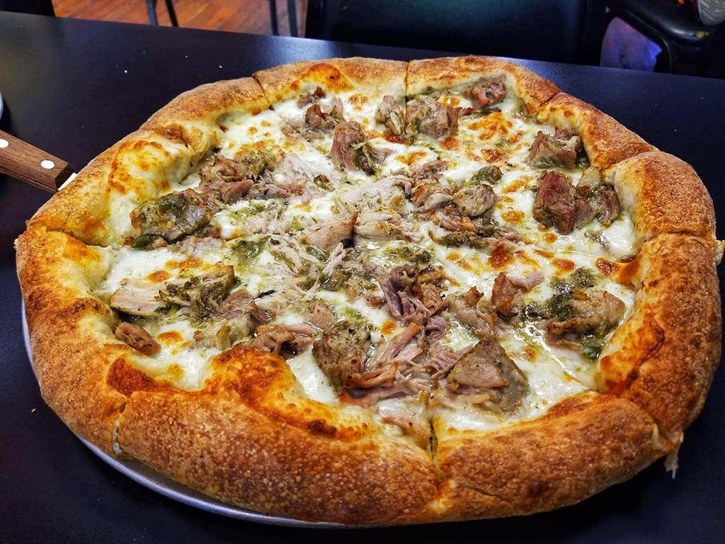 Chile Verde Pizza Fresno Flyer